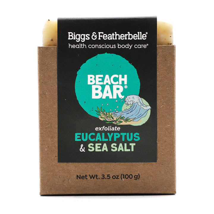 exfoliating bar soap - sea + surf, 6 oz